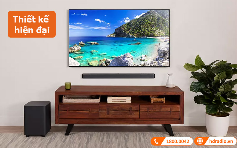 Loa soundbar JBL Bar 500 thiết kế hiện đại
