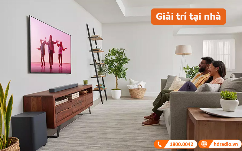 Loa soundbar JBL Bar 500 giải trí tại nhà