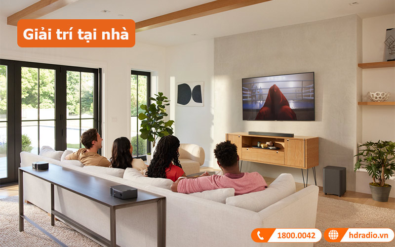 Loa soundbar JBL Bar 800 giải trí tại nhà