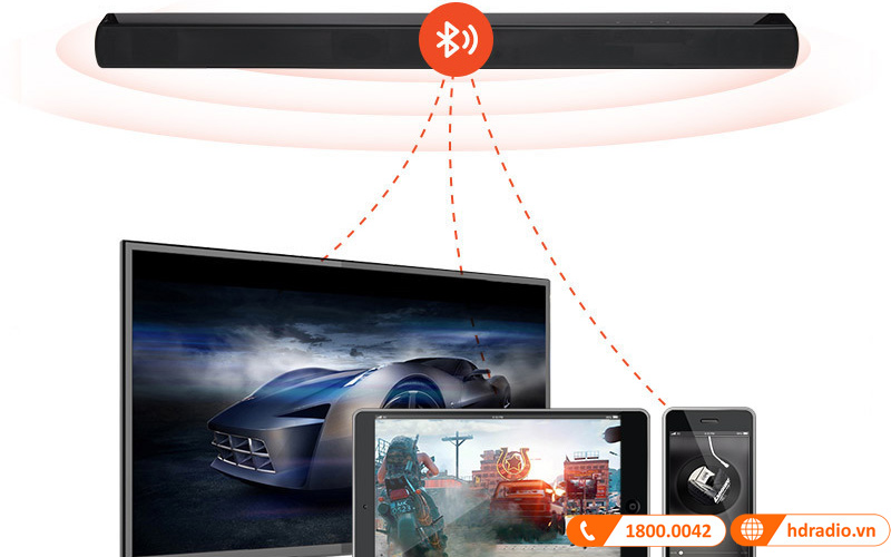 Loa soundbar JBL Cinema SB170 kết nối bluetooth