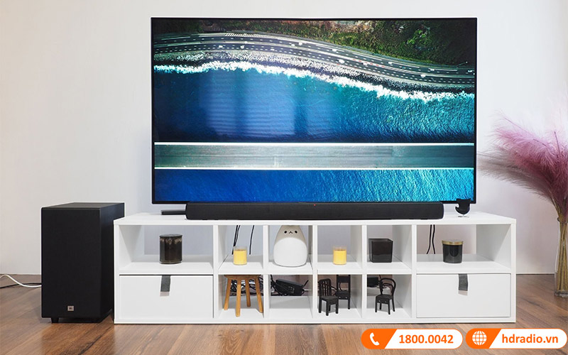 Loa soundbar JBL Cinema SB190 ứng dụng thực tế 