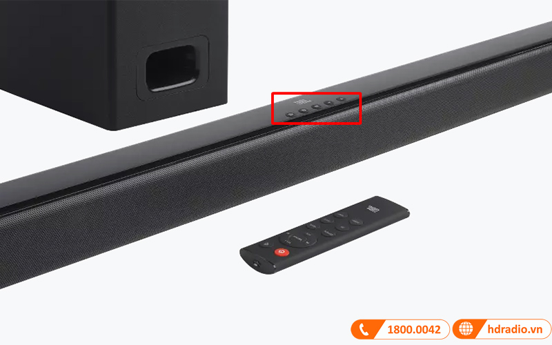 Loa soundbar JBL Cinema SB230 điều khiển tiện lợi
