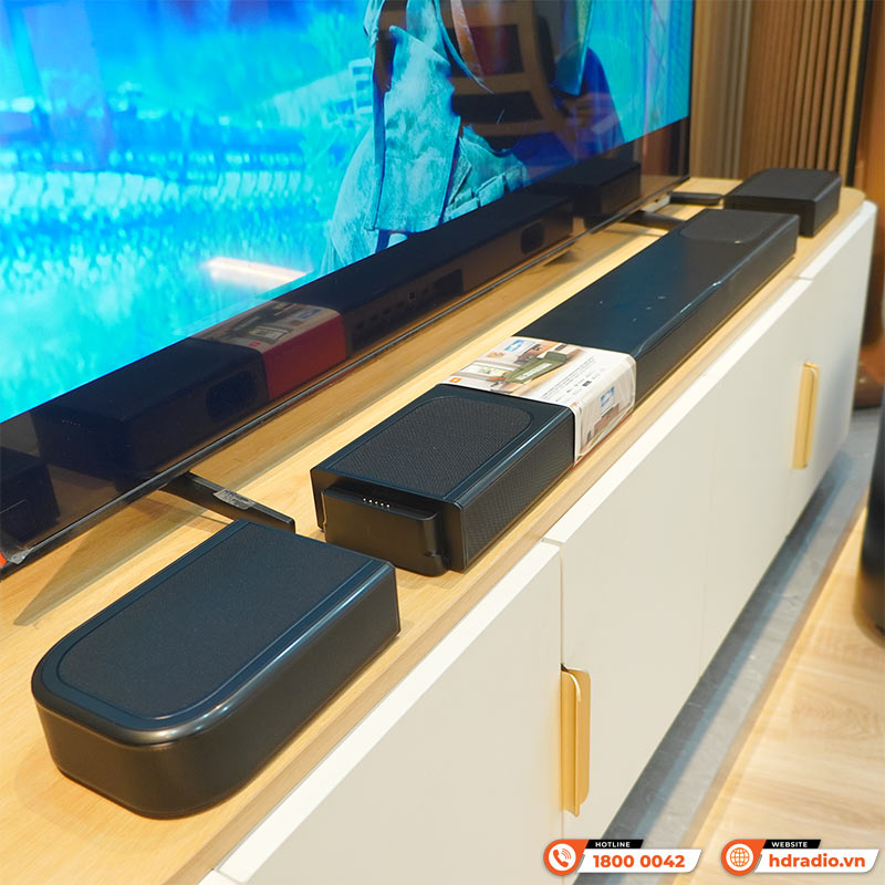 Loa Soundbar JBL Bar 1000MK2, Công Suất 960W, 7.1.4 Kênh, HDR10+ Dolby Vision, Bluetooth, Wifi, HDMI ARC, Optical, APP JBL ONE-3