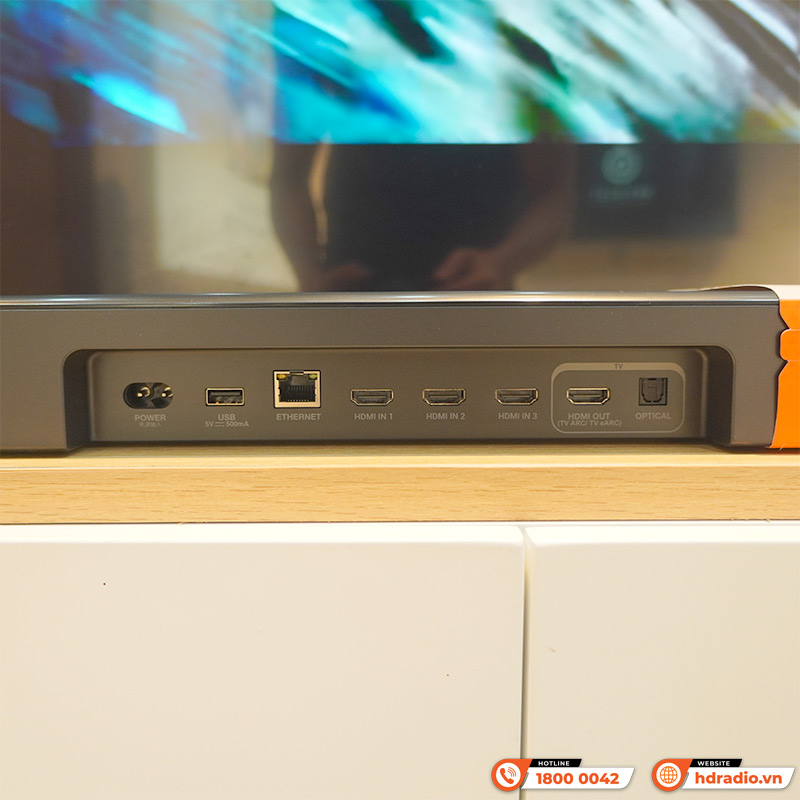 Loa Soundbar JBL Bar 1000MK2, Công Suất 960W, 7.1.4 Kênh, HDR10+ Dolby Vision, Bluetooth, Wifi, HDMI ARC, Optical, APP JBL ONE-8