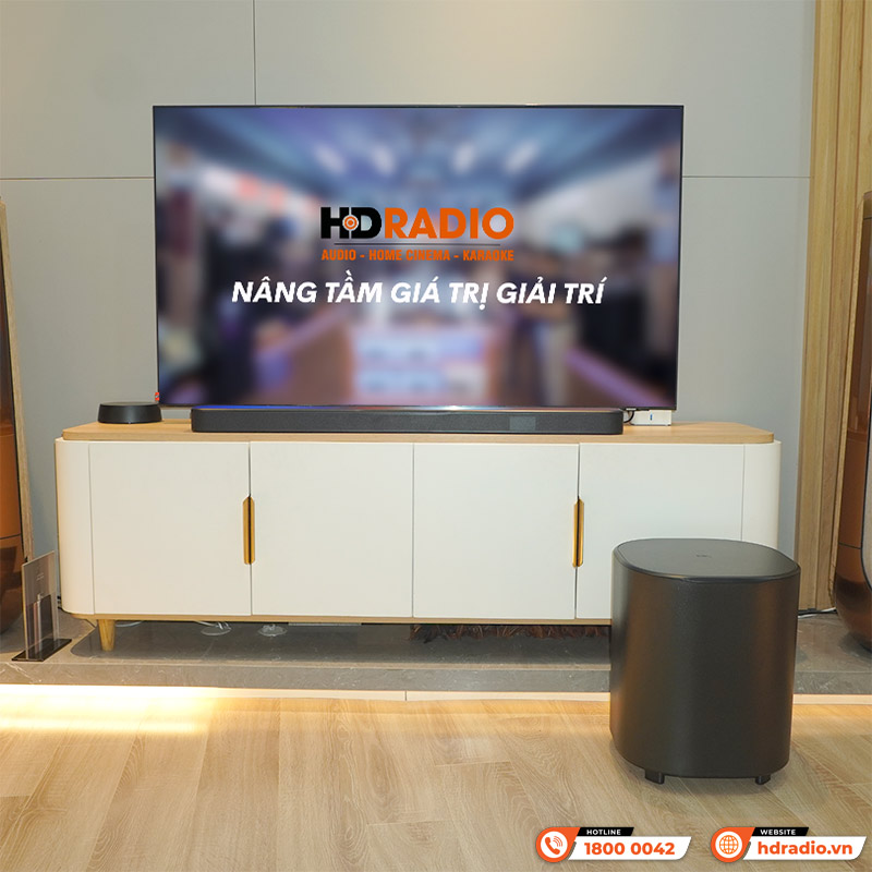 Loa Soundbar JBL Bar 500MK2, Công Suất 750W, 5.1 kênh HDR10+ Dolby Vision, Wifi, Bluetooth, HDMI eARC, APP JBL ONE-1