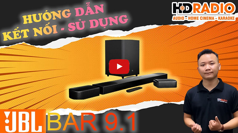 kết nối loa Soundbar JBL BAR 9.1