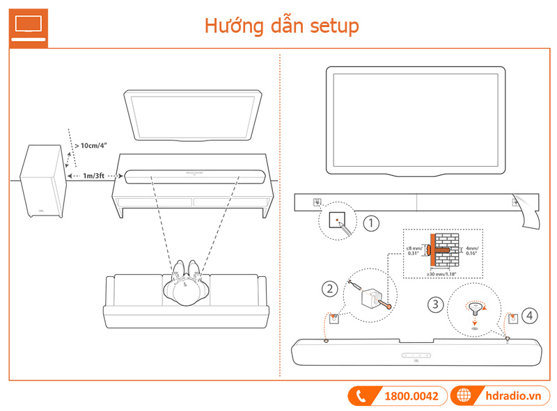 Huong dan su dung Loa JBL 2.1 Deep Bass