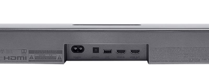 cổng kết nối Loa soundbar JBL BAR 2.1 Deep Bass