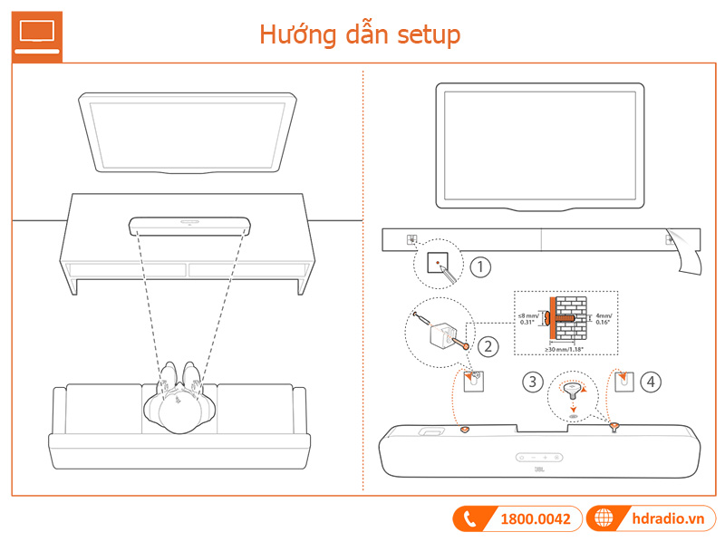 Huong dan su dung loa JBL Bar 2.0 All-in-One