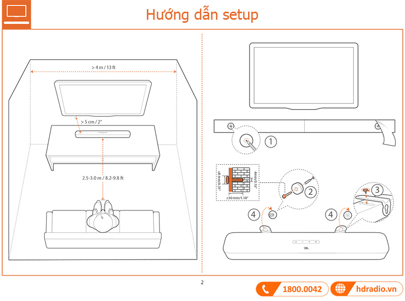 Huong dan su dung Loa JBL Bar 5.0 MultiBeam