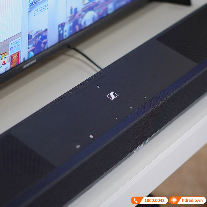 Loa Sennheiser Ambeo Soundbar Plus SB02M, Công Suất 400W, Bluetooth, WiFi, HDMI, OPTICAL-4