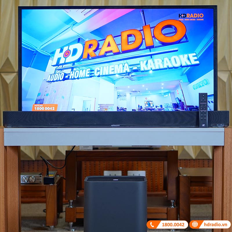 Bộ loa soundbar Sennheiser SB23 (Ambeo Soundbar Plus, Ambeo Sub)-4