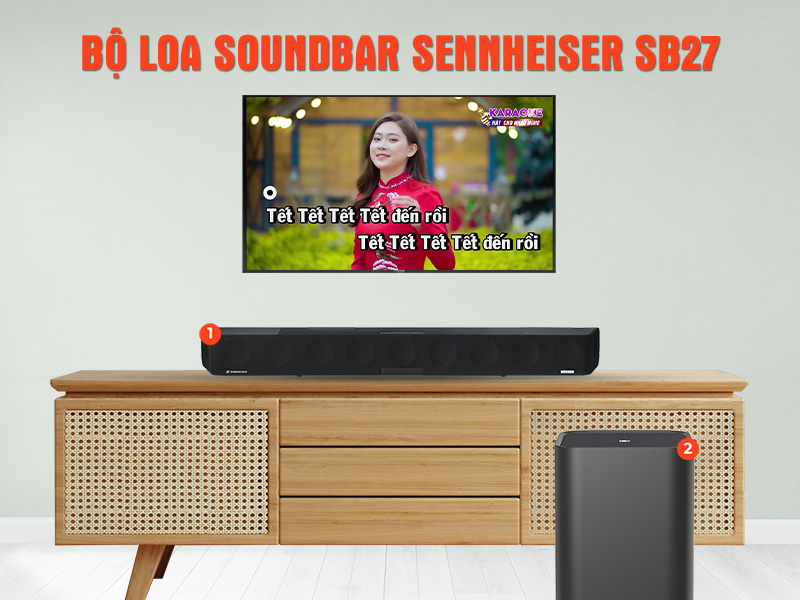 Bộ loa soundbar Sennheiser SB27