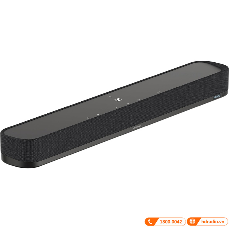 Loa Sennheiser Ambeo Soundbar Mini, Công Suất 250W, Bluetooth, WiFi, HDMI, USB-1