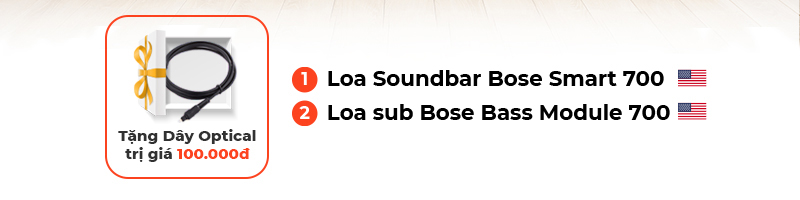 Bộ loa soundbar Bose SB02