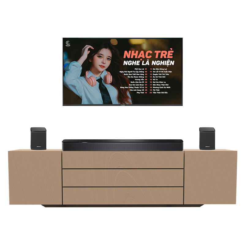 Bộ Loa Soundbar Bose SB04 (Bose Smart 300, Surround Speakers)