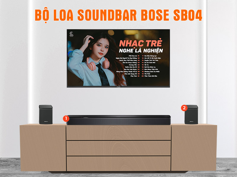 Bộ Loa Soundbar Bose SB04