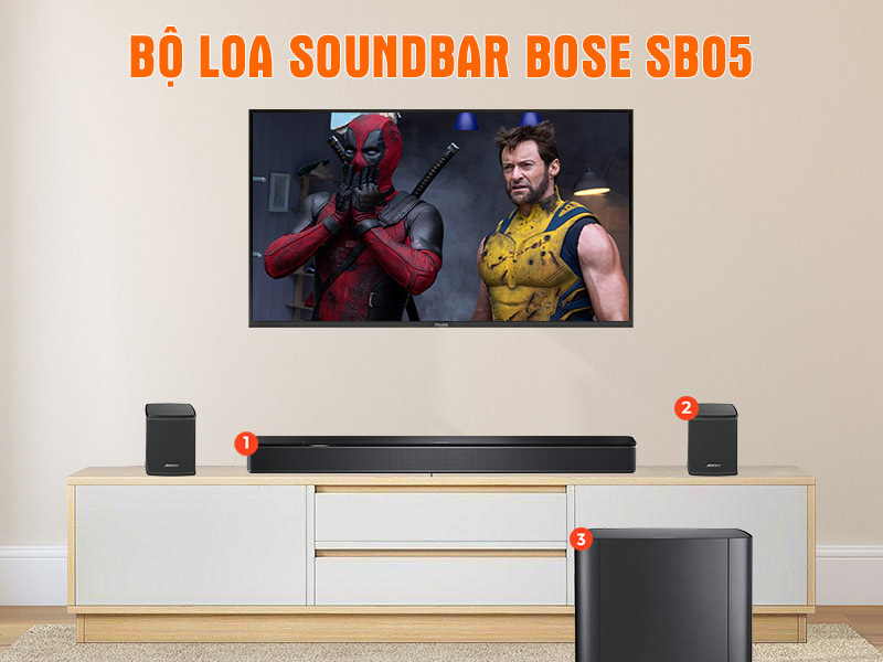 Bộ Loa Soundbar Bose SB05