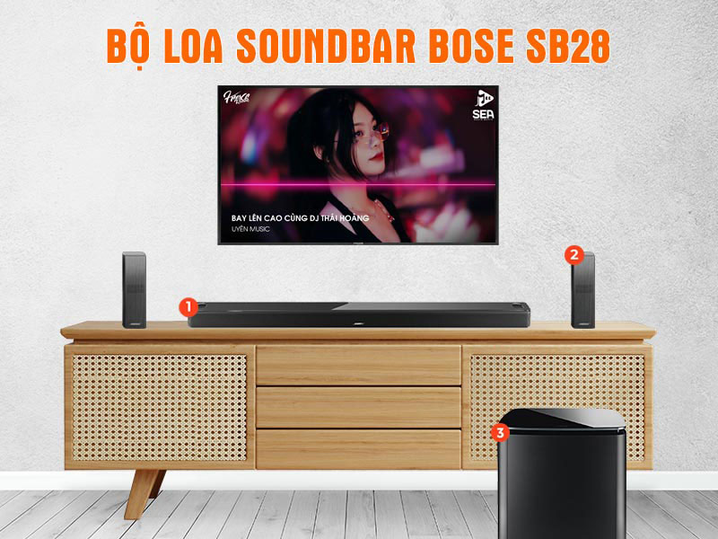 Bộ loa Soundbar Bose SB28 Bộ loa Soundbar Bose SB28