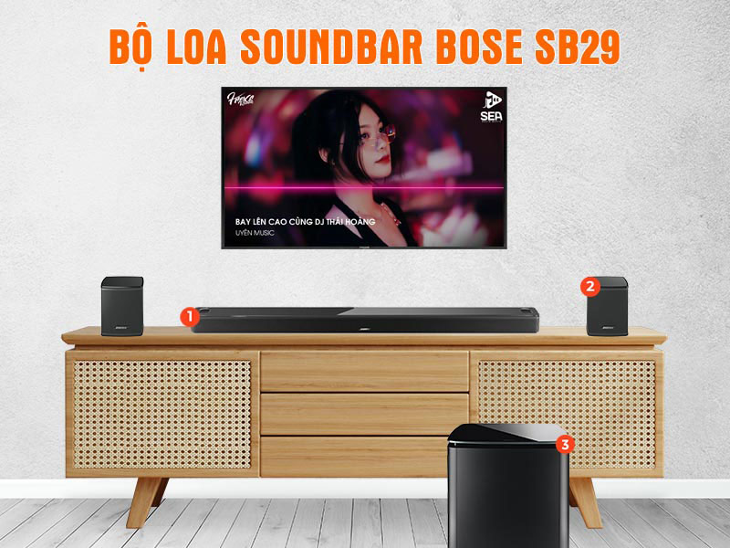 Bộ loa Soundbar Bose SB29 Bộ loa Soundbar Bose SB29