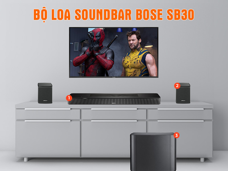 Bộ loa soundbar Bose SB30