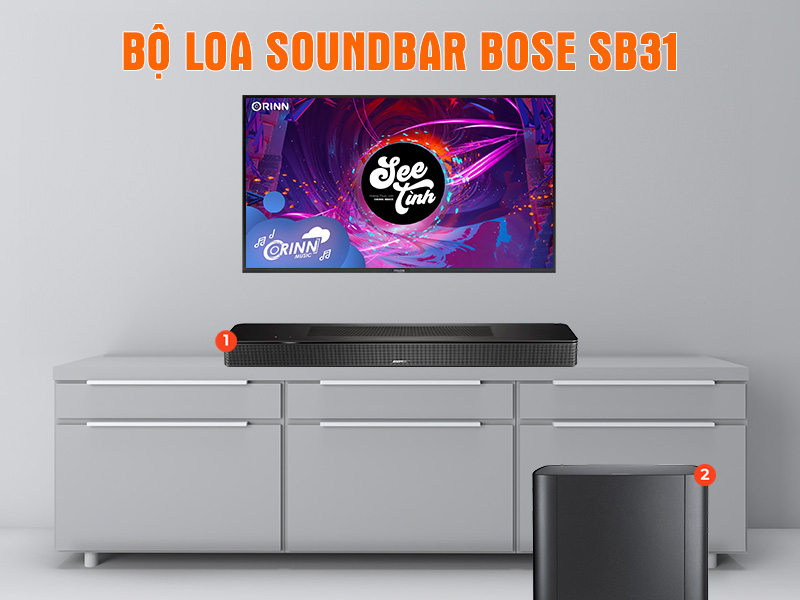 Bộ loa soundbar Bose SB31