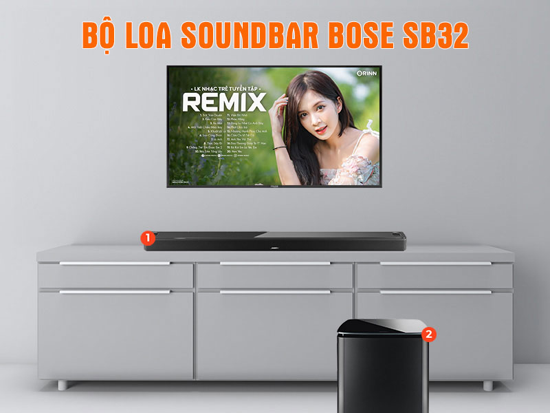 Bộ loa soundbar Bose SB32 Bộ loa soundbar Bose SB32