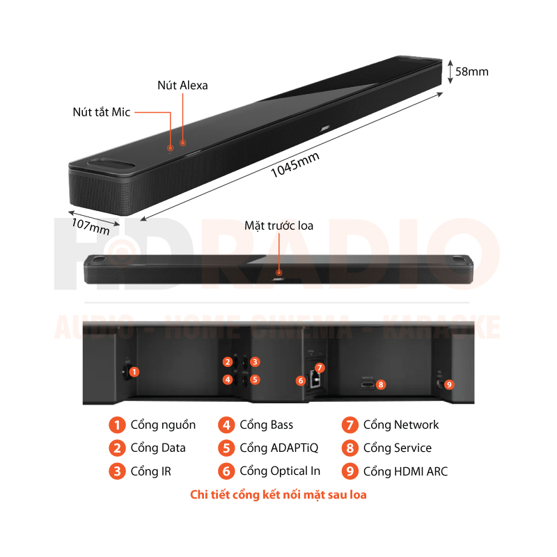 Loa Bose Smart Ultra Soundbar