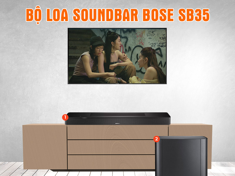 Bộ loa soundbar Bose SB35 Bộ loa soundbar Bose SB35