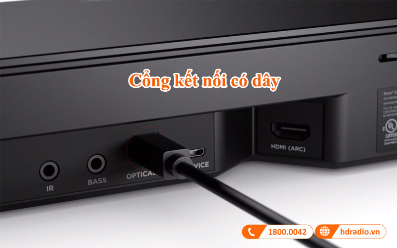 ket noi co day loa bose smart soundbar 300
