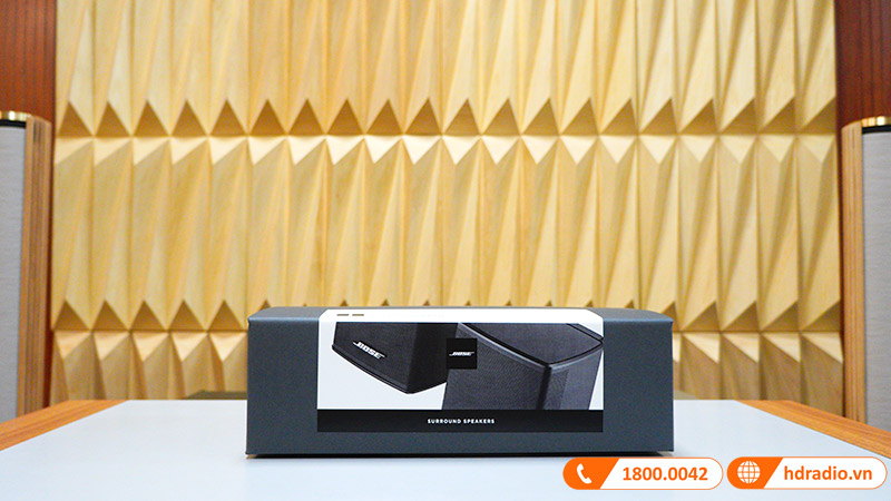 ảnh thực tế mở hộp loa Bose Surround Speakers