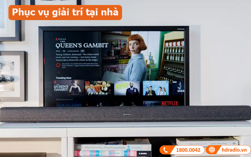 Loa soundbar Denon DHT-S416 ứng dụng thực tế 