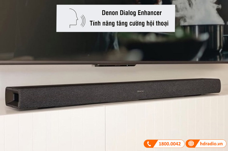 denon dht s217 voi tinh nang tang cuong hoi thoai
