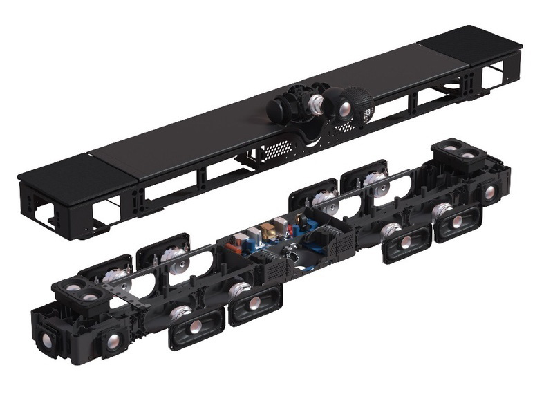 Cấu tạo âm thanh loa soundbar Devialet Dione