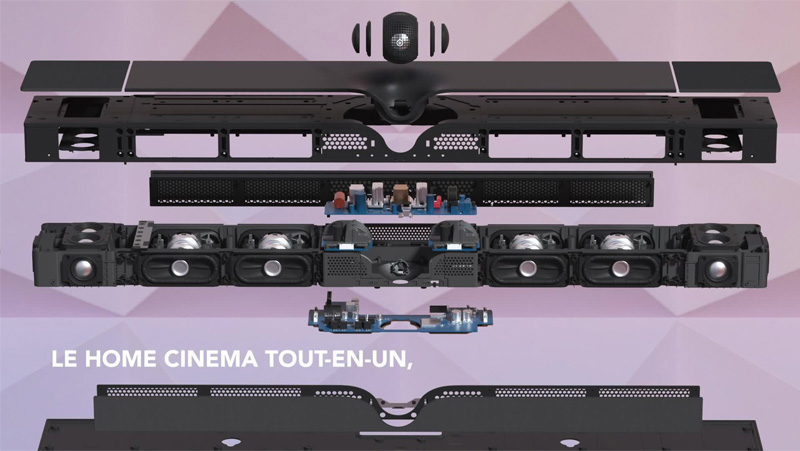 Âm thanh loa soundbar Devialet Dione