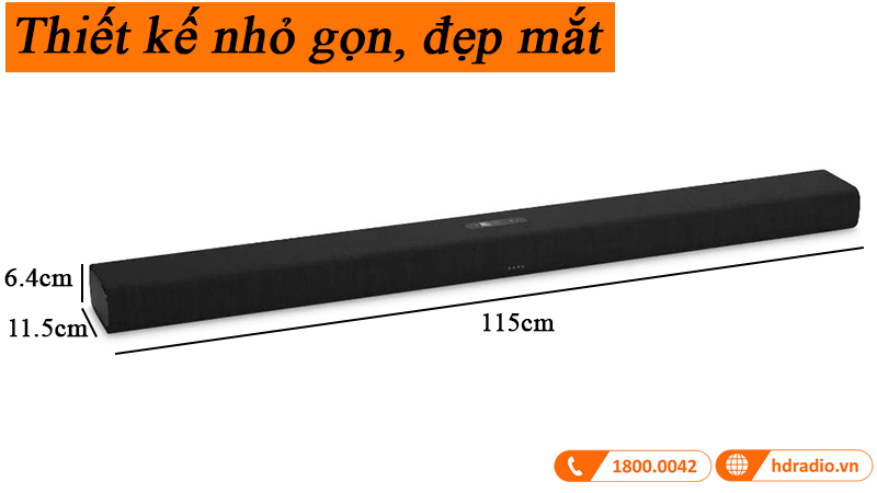 Thiết kế loa Harman Kardon Citation Bar