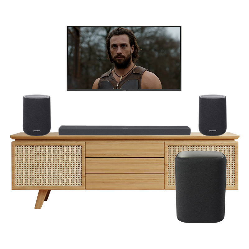 Bộ loa soundbar Harman Kardon SB38 (Enchant 1100, Enchant Surround, Enchant Sub)