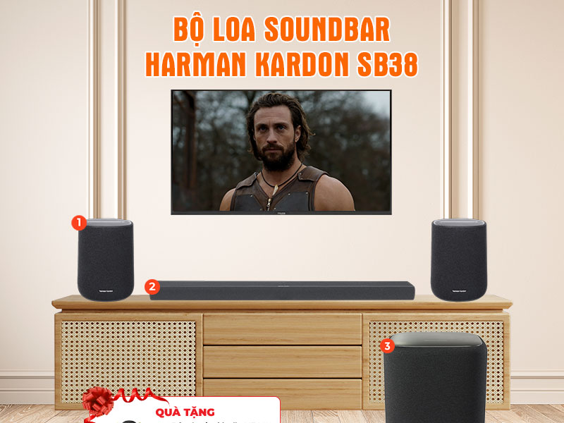 Bộ loa soundbar Harman Kardon SB38