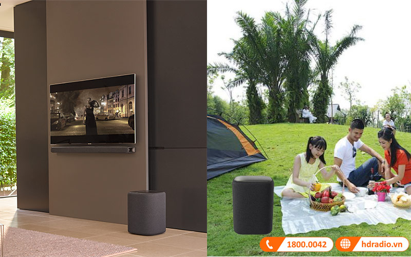 ung dung loa harman kardon enchant subwoofer