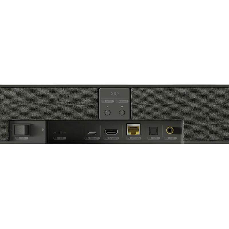 Loa Soundbar KEF XIO, 820W, 5.1.2 kênh, Dolby Atmos, DTS:X, Bluetooth 5.3, Wifi, HDMI ARC, Optical, AirPlay 2, RCA Sub Out-6