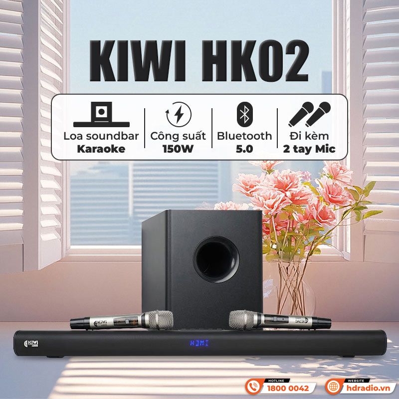 Tính năng Loa Soundbar Kiwi HK02