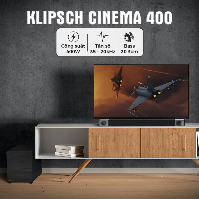 Loa Soundbar Klipsch Cinema 400