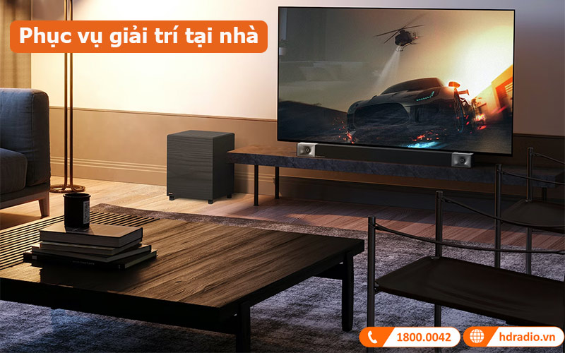 Loa soundbar Klipsch Cinema 400 ứng dụng thực tế 