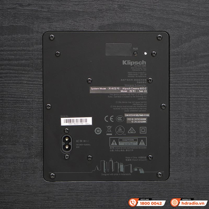 Loa Soundbar Klipsch Cinema 600, Công Suất 600W, Bluetooth, HDMI ARC, Optical, Analog-16