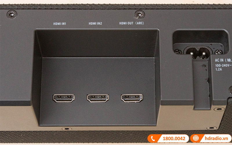 Loa soundbar Klipsch Cinema 800 5.1 System kết nối có dây đa dạng 