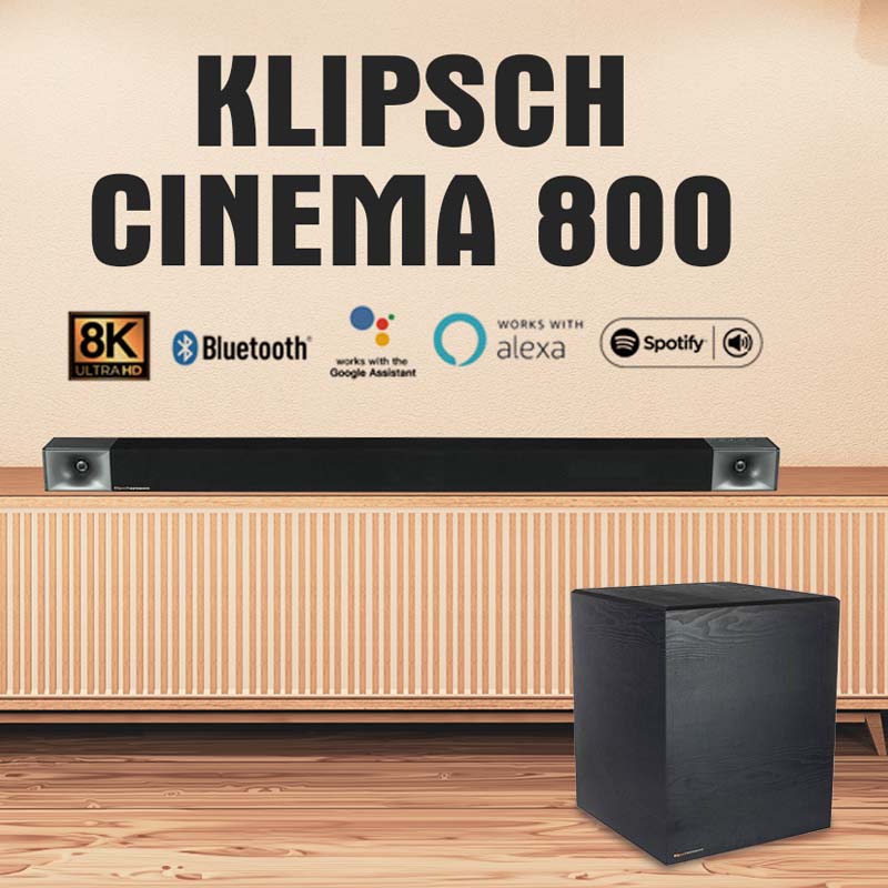 Ảnh tính năng nổi bật của Loa soundbar Klipsch Cinema 800