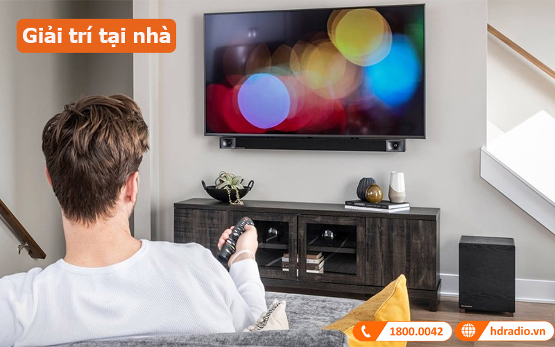 Loa soundbar Klipsch Cinema 600 5.1 System ứng dụng thực tế 