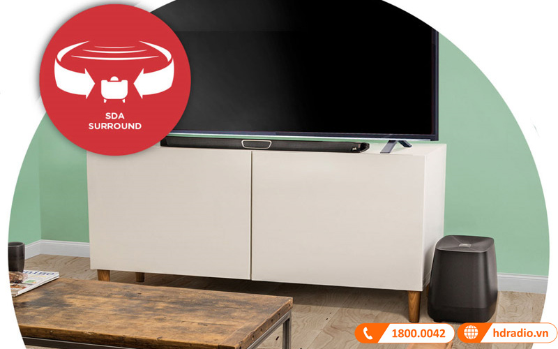 Loa soundbar Polk Magnifi Max System công nghệ âm thanh vòm SDA