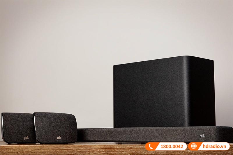 loa soundbar Polk React Surround System Bundle