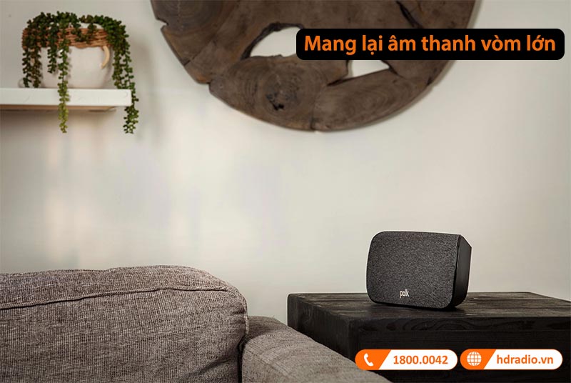 mang lại âm thanh vòm lớn 